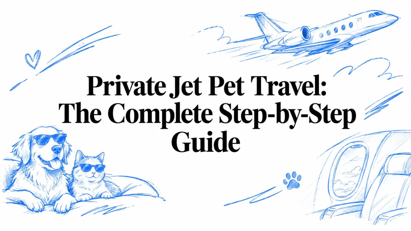 Private Jet Pet Travel: The Complete Step-by-Step Guide