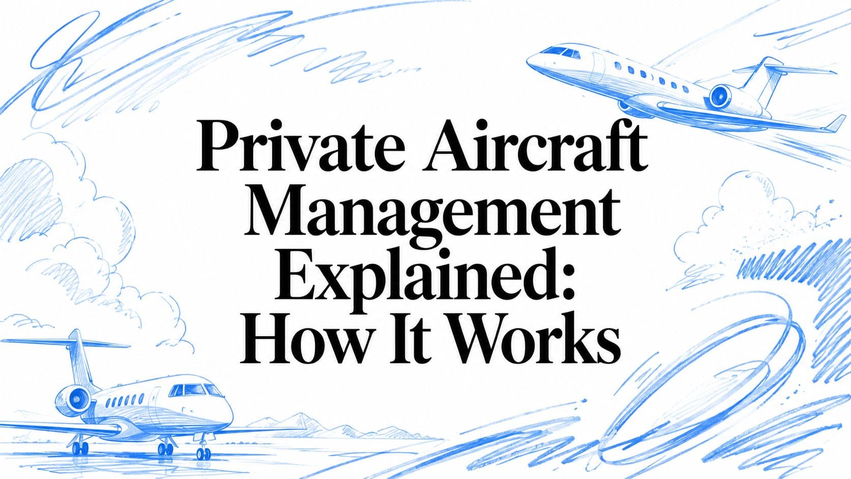 Private Aircraft Management Explained: How It Works
