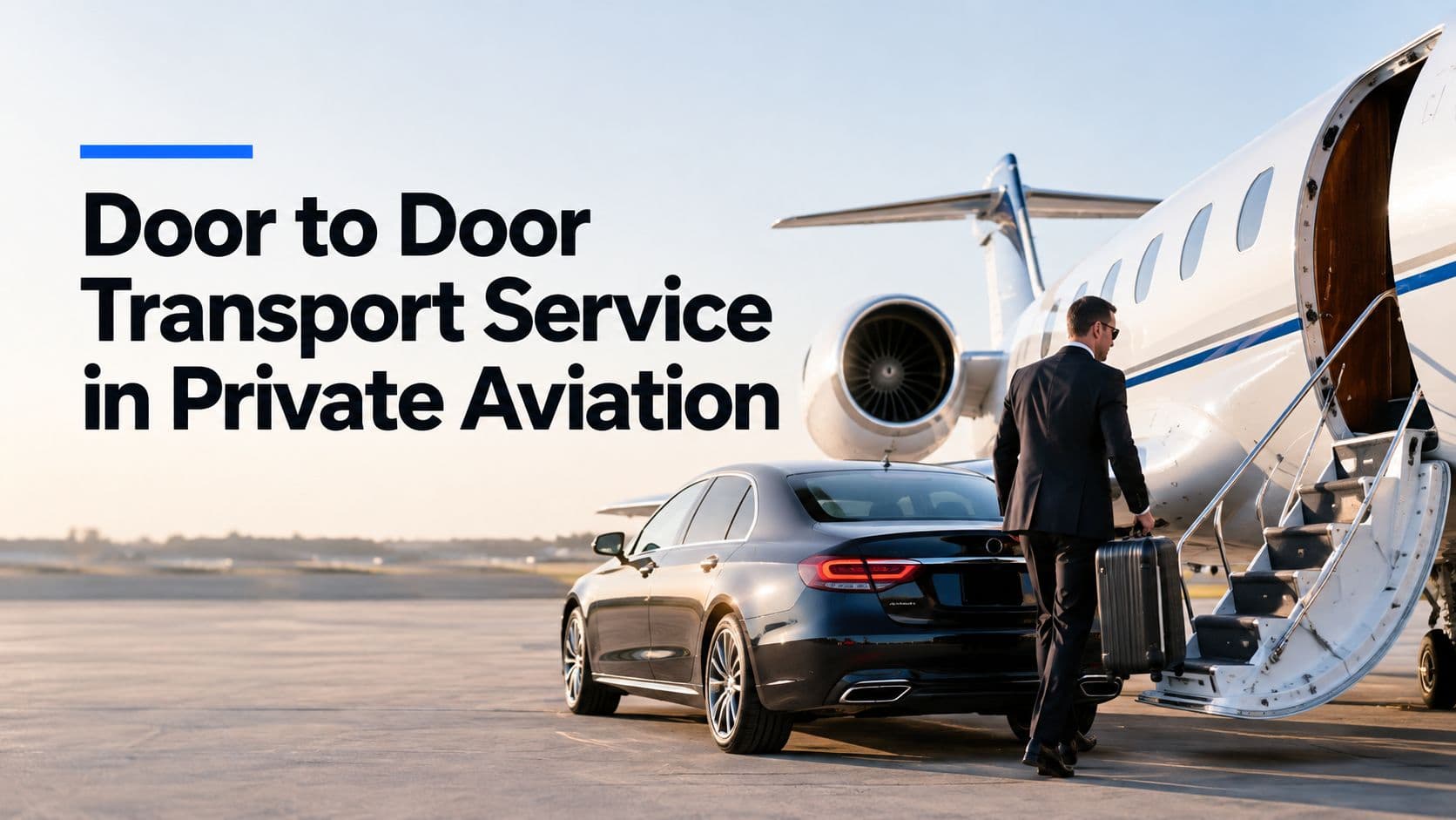 Door to Door Transport Service in Private Aviation
