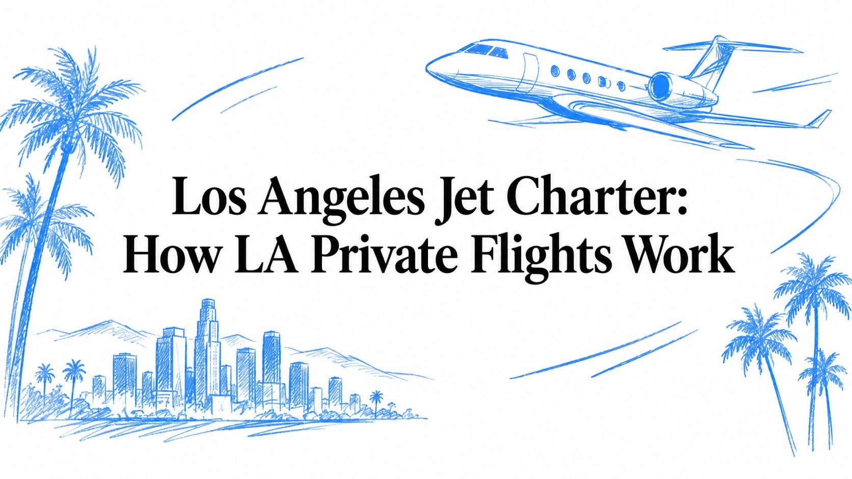 Los Angeles Jet Charter: How LA Private Flights Work