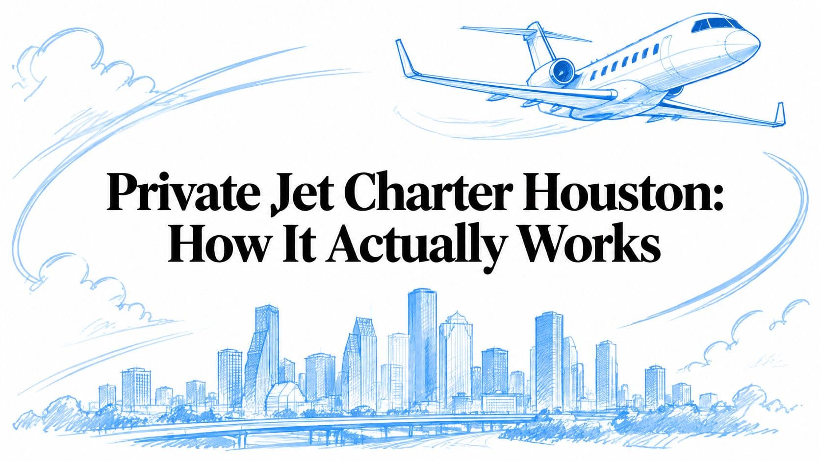 Private Jet Charter Houston: How It Actually Works