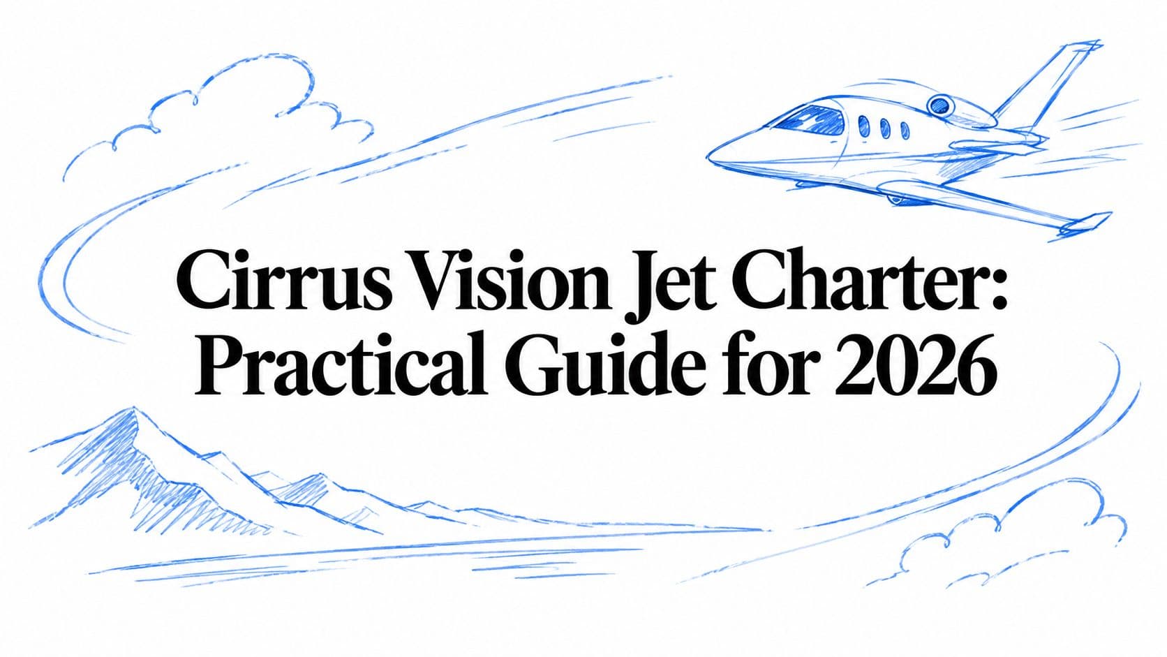 Cirrus Vision Jet Charter: Practical Guide for 2026